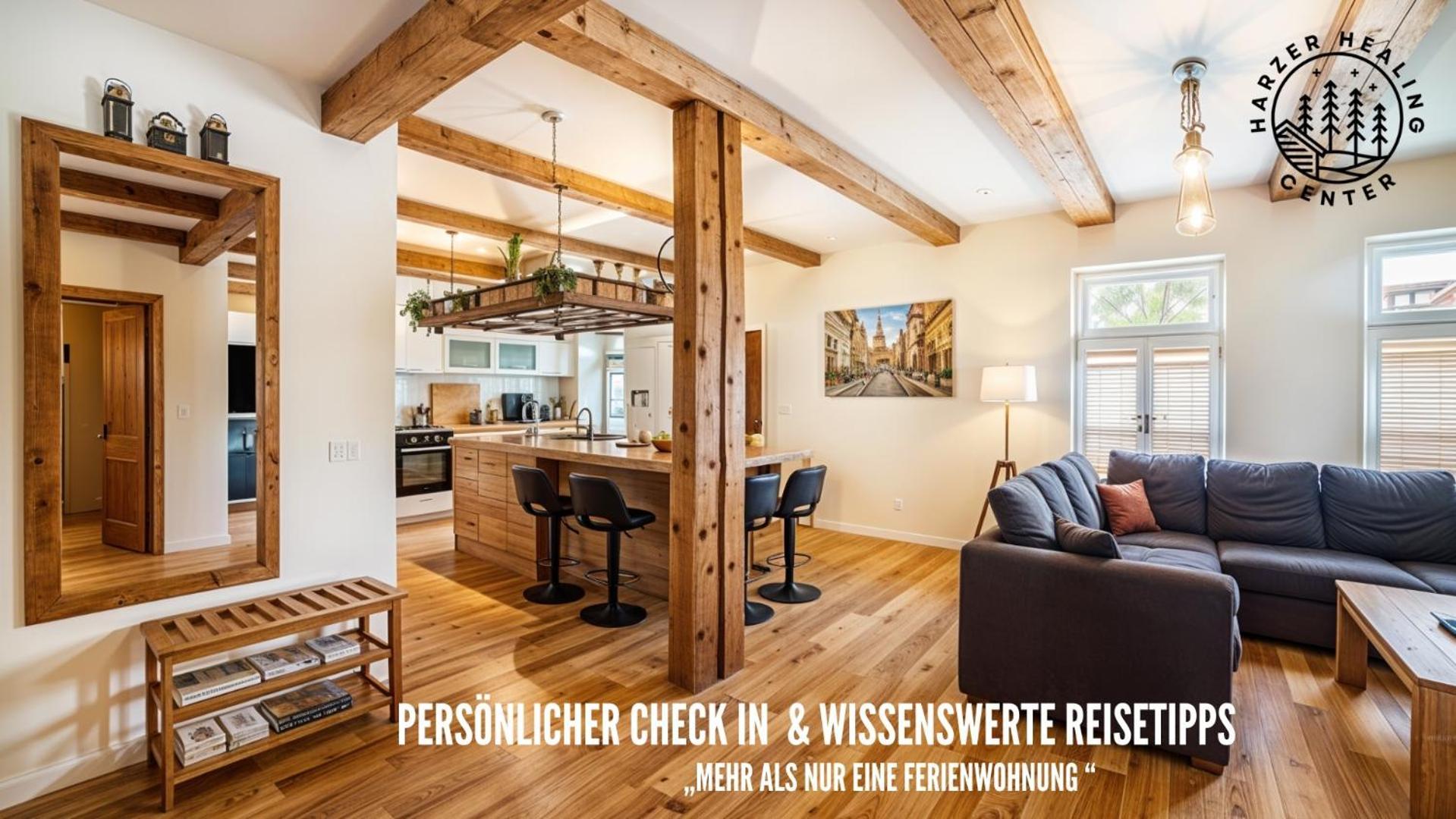 Harzer Healing Center 2024 Gemuetliche Landhauswohnung Mit Fussbodenheizung,Xxl Kochinsel,Xxl Regenduschen,Modern,Hochwertig,Persoenlich,Vollausgestattet 엘빙거로드 외부 사진