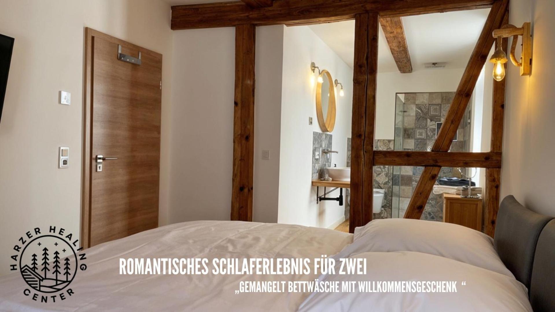 Harzer Healing Center 2024 Gemuetliche Landhauswohnung Mit Fussbodenheizung,Xxl Kochinsel,Xxl Regenduschen,Modern,Hochwertig,Persoenlich,Vollausgestattet 엘빙거로드 외부 사진