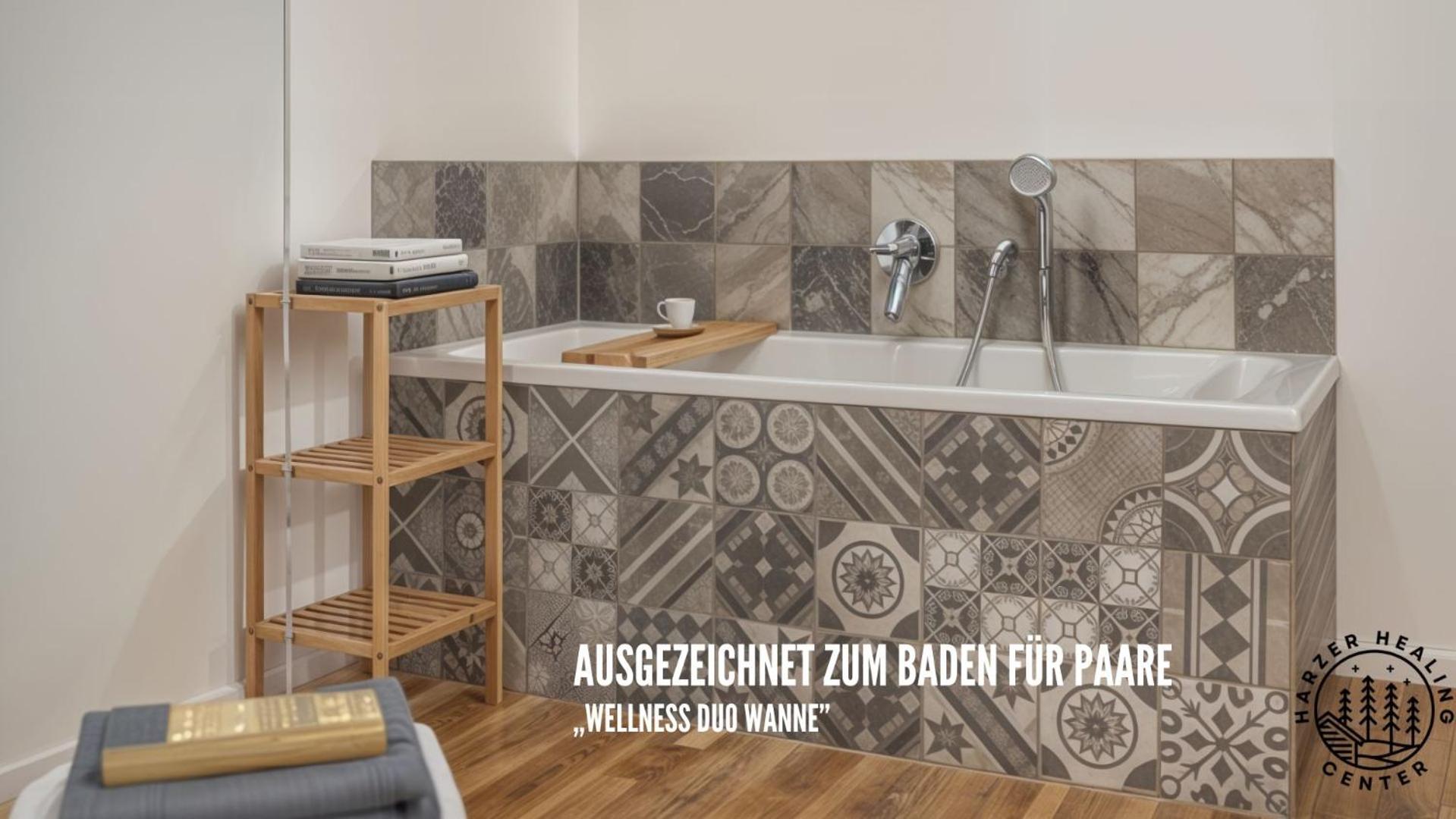 Harzer Healing Center 2024 Gemuetliche Landhauswohnung Mit Fussbodenheizung,Xxl Kochinsel,Xxl Regenduschen,Modern,Hochwertig,Persoenlich,Vollausgestattet 엘빙거로드 외부 사진